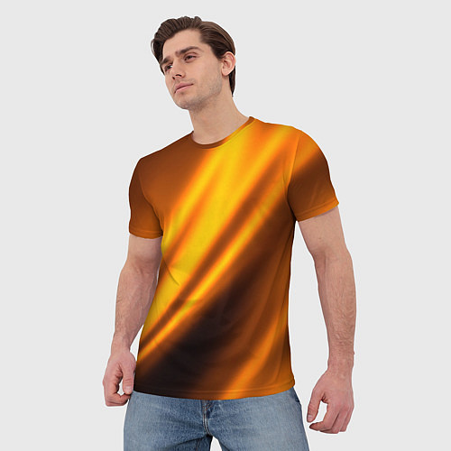 Мужская футболка Луч / 3D-принт – фото 3