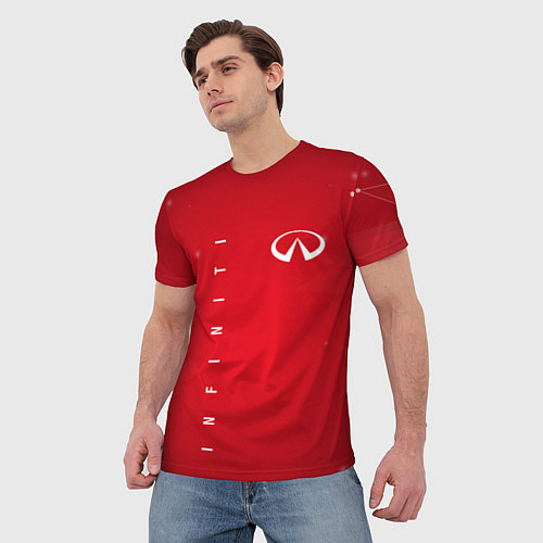 Мужская футболка Infinity / 3D-принт – фото 3
