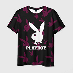 Футболка мужская PLAYBOY, цвет: 3D-принт