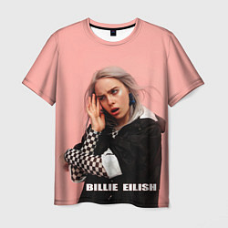 Футболка мужская Billie Eilish, цвет: 3D-принт