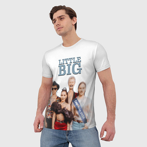 Мужская футболка Little Big / 3D-принт – фото 3
