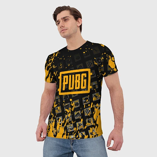 Мужская футболка PUBG / 3D-принт – фото 3