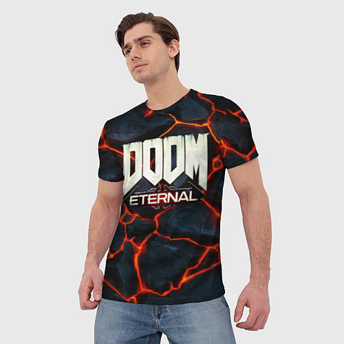 Мужская футболка DOOM: ETERNAL / 3D-принт – фото 3