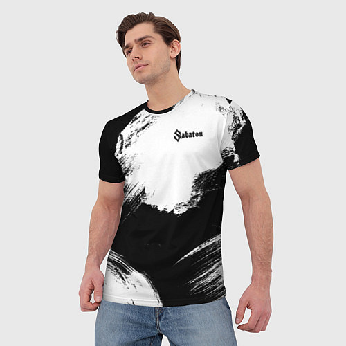 Мужская футболка SABATON / 3D-принт – фото 3