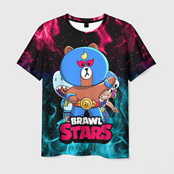 Футболка мужская BRAWL STARS EL BROWN, цвет: 3D-принт