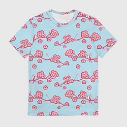 Футболка мужская САКУРА, цвет: 3D-принт