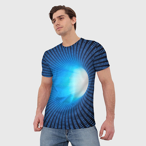 Мужская футболка Tunnel / 3D-принт – фото 3