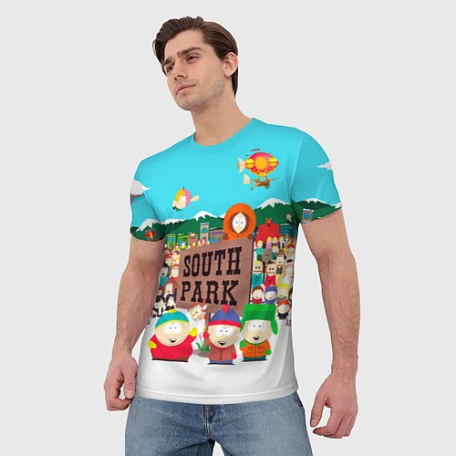 Мужская футболка South Park / 3D-принт – фото 3