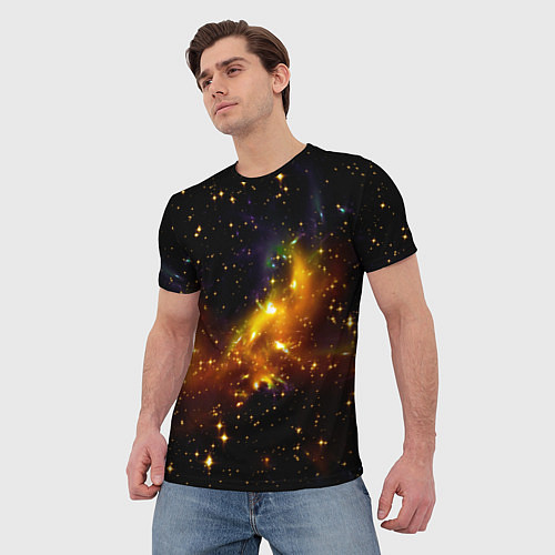 Мужская футболка STARS / 3D-принт – фото 3