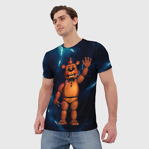 Мужская футболка Five Nights At Freddys / 3D-принт – фото 3