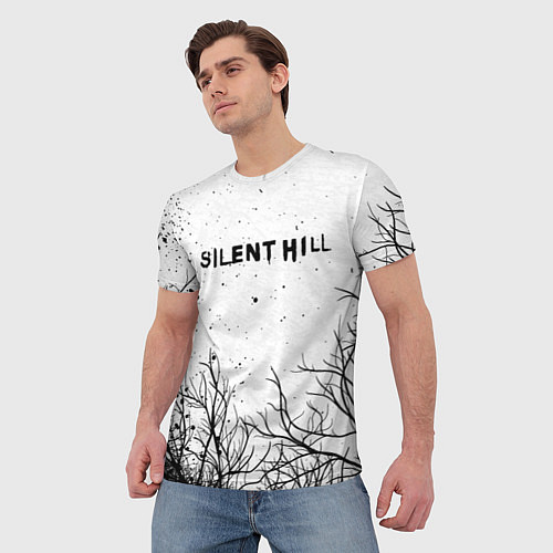 Мужская футболка SILENT HILL / 3D-принт – фото 3