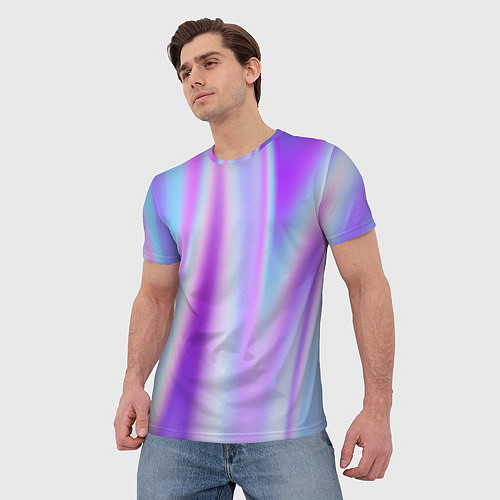 Мужская футболка WAVES / 3D-принт – фото 3