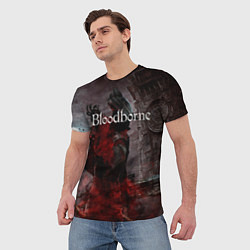 Футболка мужская Bloodborne, цвет: 3D-принт — фото 2