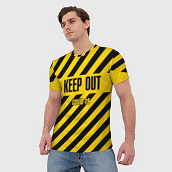 Футболка мужская Keep out, цвет: 3D-принт — фото 2