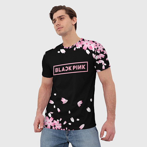 Мужская футболка BLACKPINK / 3D-принт – фото 3