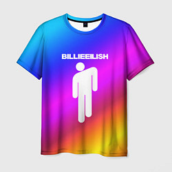 Футболка мужская BILLIE ELLISH 2020, цвет: 3D-принт