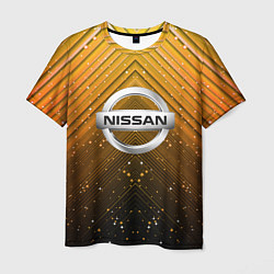 Футболка мужская NISSAN, цвет: 3D-принт
