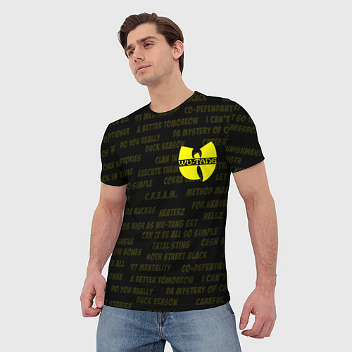 Мужская футболка WU-TANG CLAN / 3D-принт – фото 3