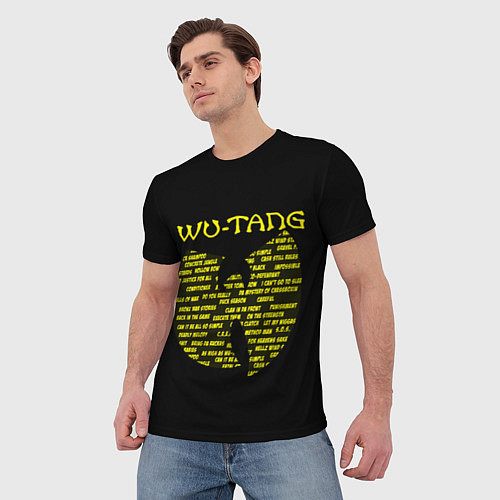 Мужская футболка WU-TANG CLAN / 3D-принт – фото 3