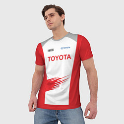 Футболка мужская Toyota Driver, цвет: 3D-принт — фото 2
