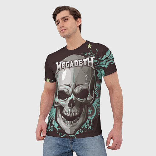 Мужская футболка Megadeth / 3D-принт – фото 3