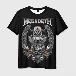 Футболка мужская Megadeth, цвет: 3D-принт