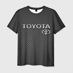 Футболка мужская Toyota Carbon, цвет: 3D-принт