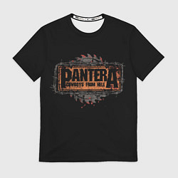 Футболка мужская PANTERA, цвет: 3D-принт