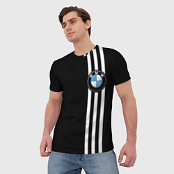 Футболка мужская BMW SPORT, цвет: 3D-принт — фото 2
