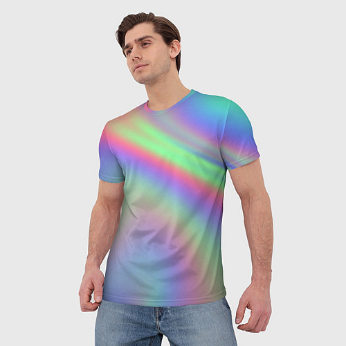 Мужская футболка Gradient vinyl / 3D-принт – фото 3