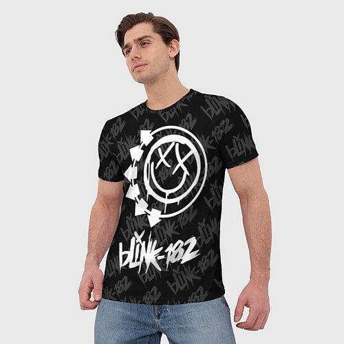 Мужская футболка Blink-182 4 / 3D-принт – фото 3
