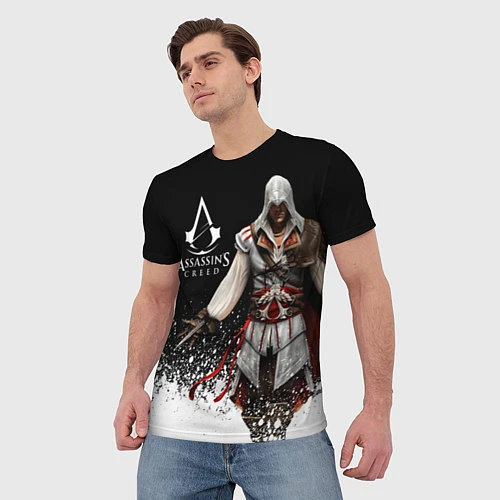 Мужская футболка Assassin’s Creed 04 / 3D-принт – фото 3