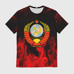 Футболка мужская СССР, цвет: 3D-принт