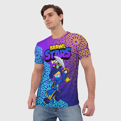 Мужская футболка MORTIS BRAWL STARS / 3D-принт – фото 3