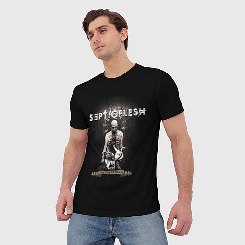 Мужская футболка Septicflesh / 3D-принт – фото 3