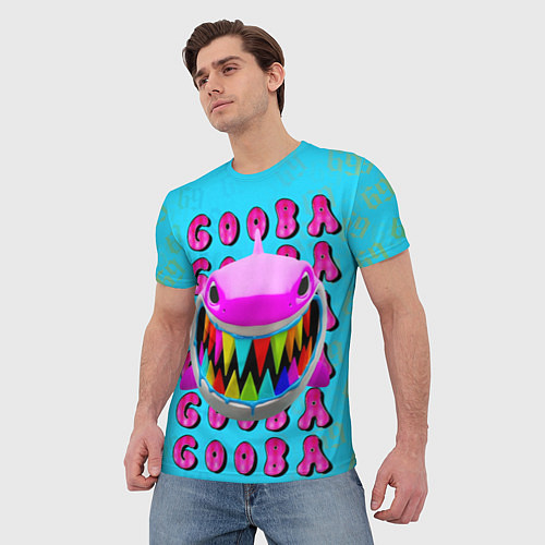Мужская футболка 6IX9INE- GOOBA / 3D-принт – фото 3