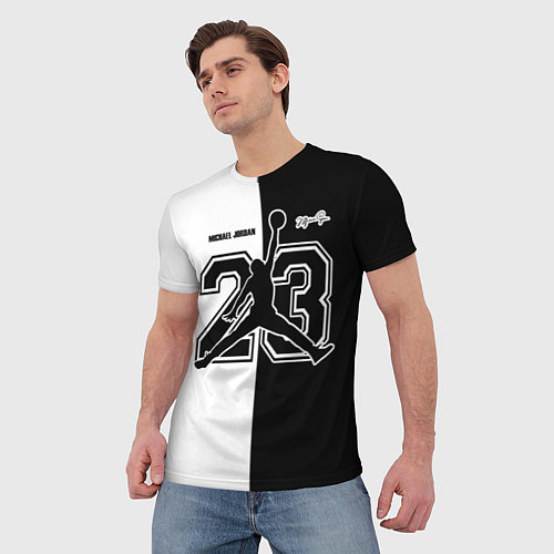 Мужская футболка Michael Jordan 23 / 3D-принт – фото 3
