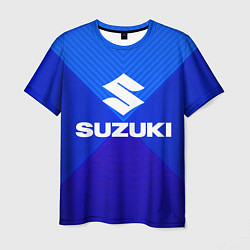 Футболка мужская SUZUKI, цвет: 3D-принт