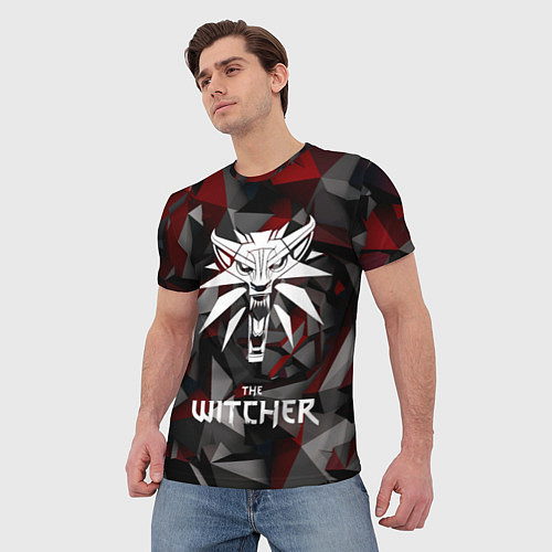 Мужская футболка The Witcher / 3D-принт – фото 3