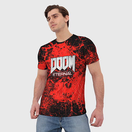 Мужская футболка Doom Eternal / 3D-принт – фото 3