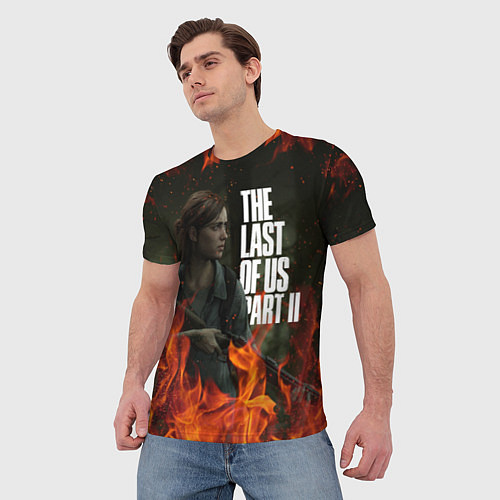 Мужская футболка THE LAST OF US 2 / 3D-принт – фото 3