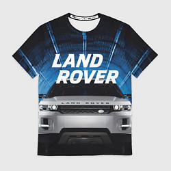 Футболка мужская LAND ROVER, цвет: 3D-принт