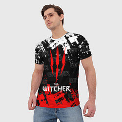 Футболка мужская The Witcher, цвет: 3D-принт — фото 2