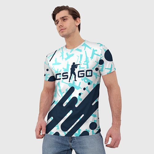 Мужская футболка CS GO КС ГО / 3D-принт – фото 3