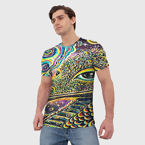 Мужская футболка ИМПРЕССИОНИЗМ / 3D-принт – фото 3
