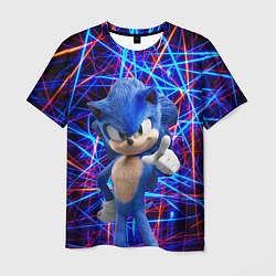 Футболка мужская Sonic, цвет: 3D-принт