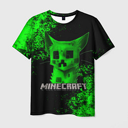 Футболка мужская MINECRAFT CAT, цвет: 3D-принт