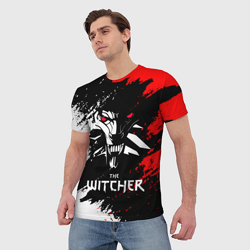 Мужская футболка The Witcher / 3D-принт – фото 3