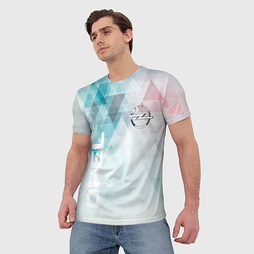 Мужская футболка OPEL / 3D-принт – фото 3