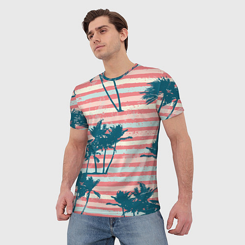 Мужская футболка SUMMER EXCLUSIVE / 3D-принт – фото 3